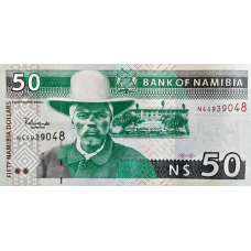 (386) Namibia P8b - 50 Dollars Year 2003 (386) Namibia P8b - 50 Dollars Year 2003