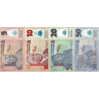 (000918) ** PNew (PN38,39,34,40) Nigeria - 5,10,20,50 Naira (2025)