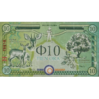 (000965) ** PNew (N.I.P.) Orania (South Africa) - 10 Ora (2023) (000965) ** PNew (N.I.P.) Orania (South Africa) - 10 Ora (2023)