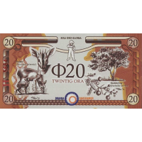 (000966) ** PNew (N.I.P.) Orania (South Africa) - 20 Ora (2023) (000966) ** PNew (N.I.P.) Orania (South Africa) - 20 Ora (2023)
