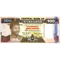 P33 Swaziland (Eswatini) - 100 Emalangeni Year 2004 (Comm. Issue) (OUT OF STOCK) P33 Swaziland (Eswatini) - 100 Emalangeni Year 2004 (Comm. Issue) (OUT OF STOCK)