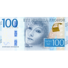 (255) Sweden P71 - 100 Kronor (ND-2016)