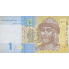 (457) Ukraine P116Ac - 1 Hryvnia Year 2014 (457) Ukraine P116Ac - 1 Hryvnia Year 2014