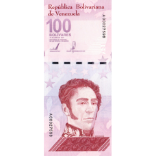 (419) ** PNew (PN119) Venezuela - 100 Bolivares Year 2021 (419) ** PNew (PN119) Venezuela - 100 Bolivares Year 2021