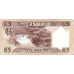 P25a Zambia - 5 Kwacha Year ND (1980-1988)