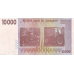 (383) Zimbabwe P72 - 10.000 Dollars Year 2008 (VERY RARE NOTE !!!!!!!)