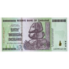 (384) Zimbabwe P90 - 50 Trilion Dollars Year 2008 (384) Zimbabwe P90 - 50 Trilion Dollars Year 2008
