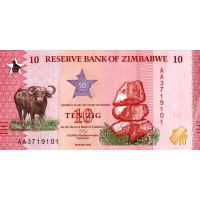 (000994) ** PNew (PN115) Zimbabwe - 10 ZIG (2026)